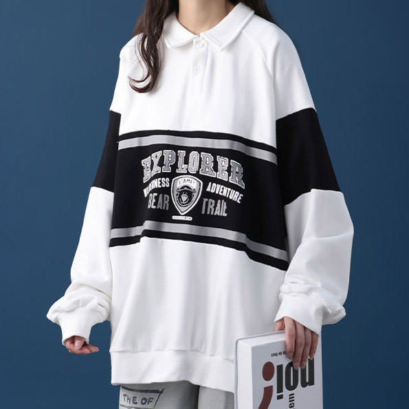 90's Explorer Sweatshirt-Sweatshirts-Streetwear Society Aesthetic Clothes