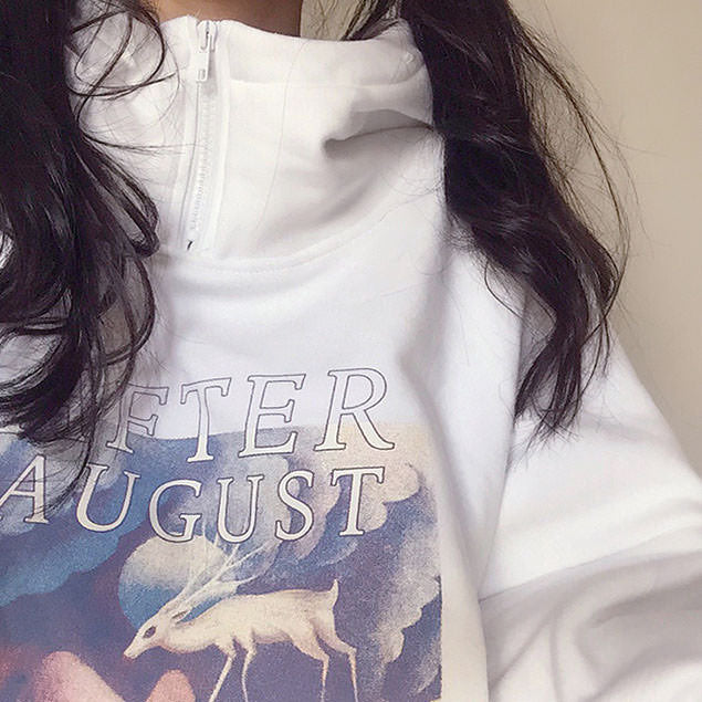 After August Hoodie-Sweatshirts-Streetwear Society Aesthetic Clothes