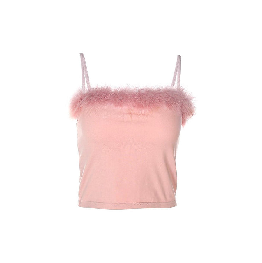 Babe Furry Top-Tops-streetwear-society-aesthetic-clothes