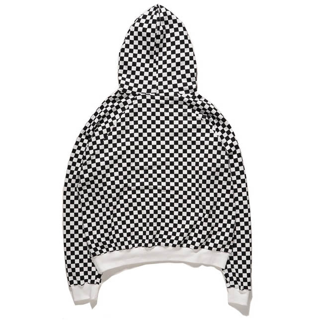 Checker Unisex Hoodie-Sweatshirts-Streetwear Society Aesthetic Clothes
