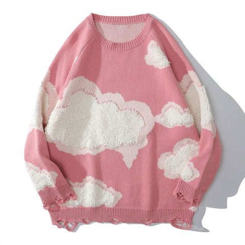 'Cloudy day' Knit Sweater