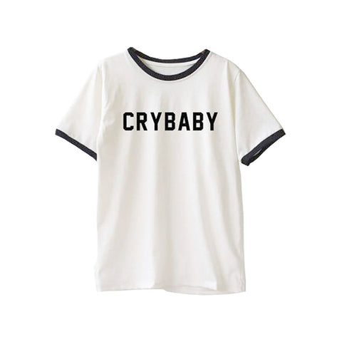 Crybaby T-Shirt-T-Shirts-streetwear-society-aesthetic-clothes