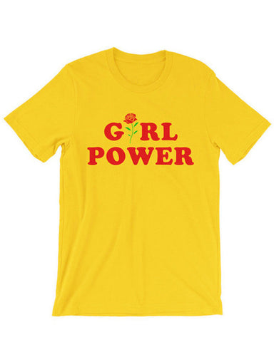 Girl Power T-Shirt-T-Shirts-streetwear-society-aesthetic-clothes