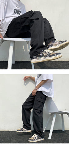 H042 Cargo Pants-Pants - Cargos-Streetwear-Society-Aesthetic-Clothing-Accessories