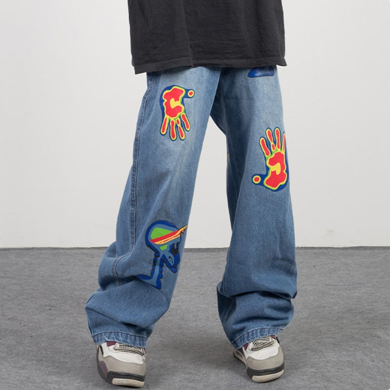 'Heat' Jeans-Streetwear Society