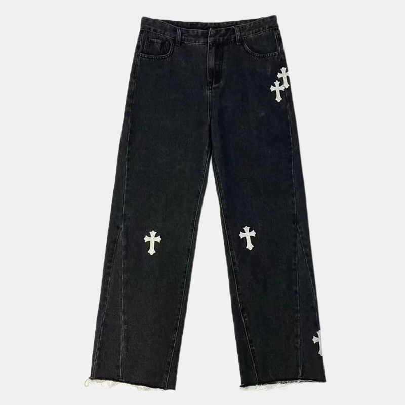 'Holy' Jeans-Streetwear Society