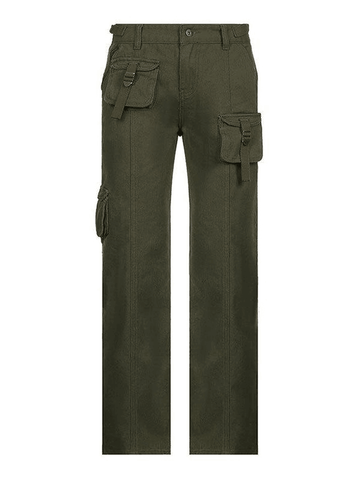 Jean cargo vintage avec poche à boucle - Streetwear Society-