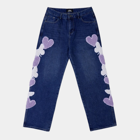 'Love flys' Jeans-Streetwear Society