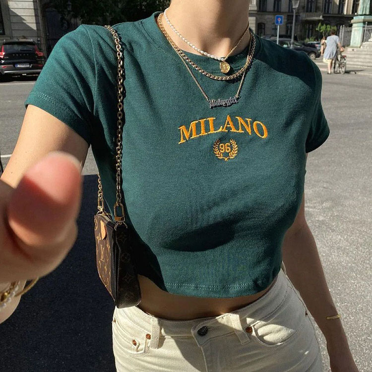 Milano Crop Top-Tops-streetwear-society-aesthetic-clothes