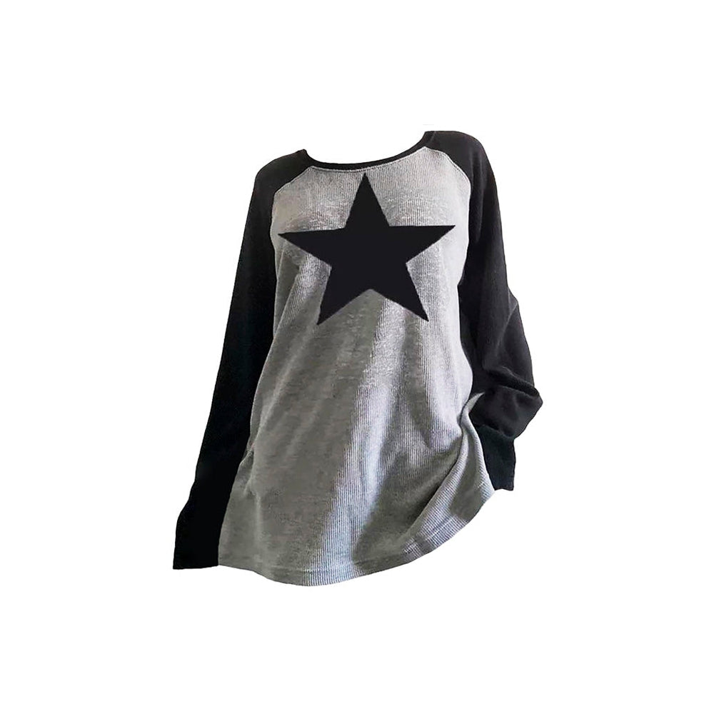 Skater Girl Star Top-Tops-streetwear-society-aesthetic-clothes