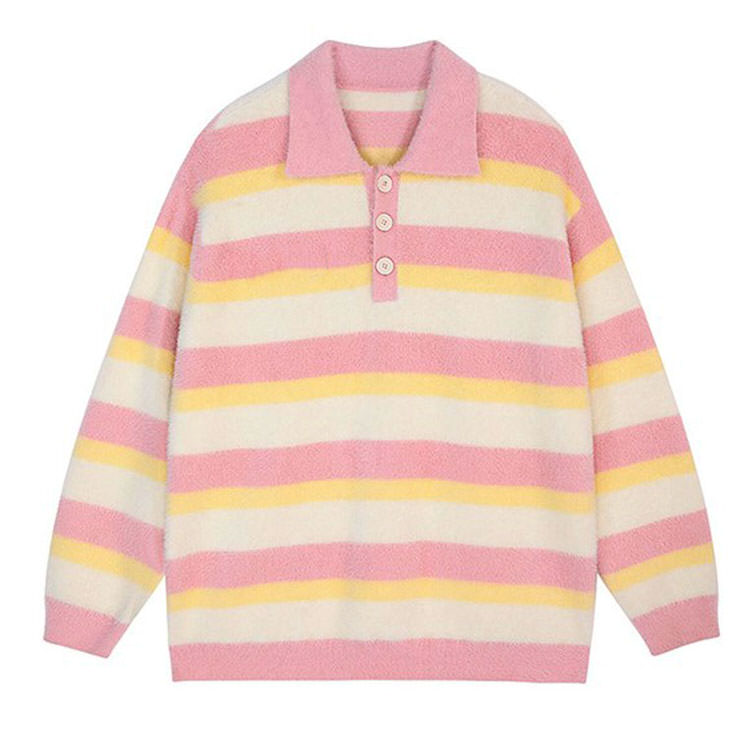 Soft Girl Collar Sweatshirt