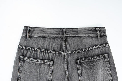 'Starred' Jeans-Streetwear Society
