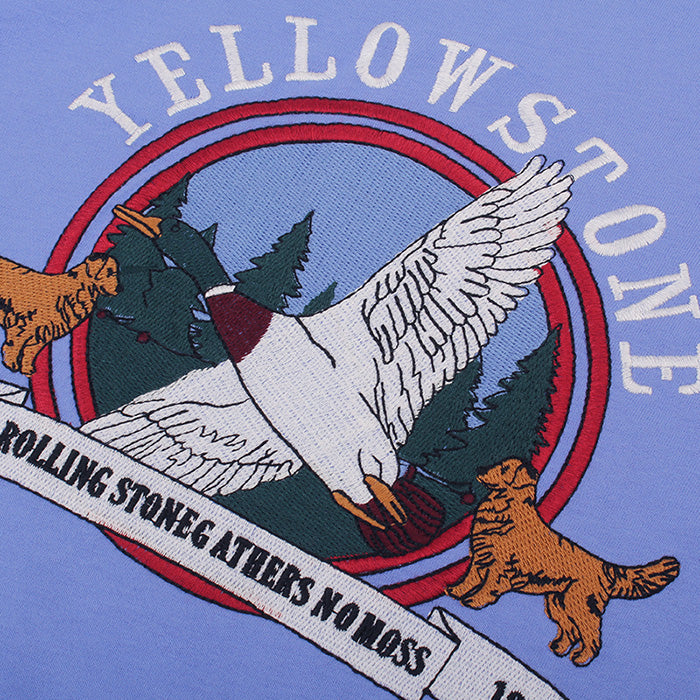 Yellowstone Embroidery T-Shirt-T-Shirts-streetwear-society-aesthetic-clothes